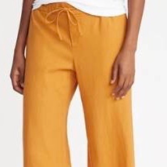 HOLD@rhea_laughlin Boho Wide-Leg Linen Blend Pants - Picture 6 of 6